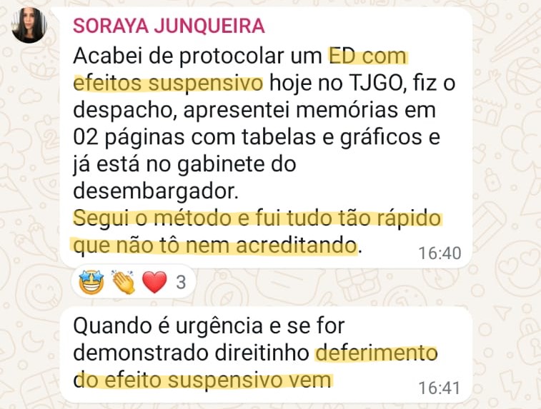 Soraya_aplicou método